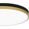 Quoizel Weldin Flush Mount Led Matte Black Gold WLN1620MBKG - alternate 3